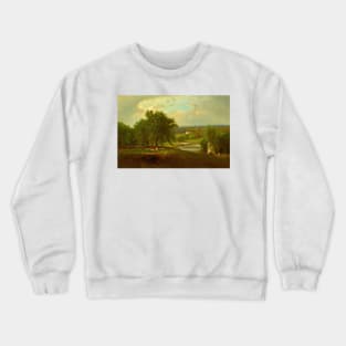 Englewood, New Jersey by George Inness Crewneck Sweatshirt